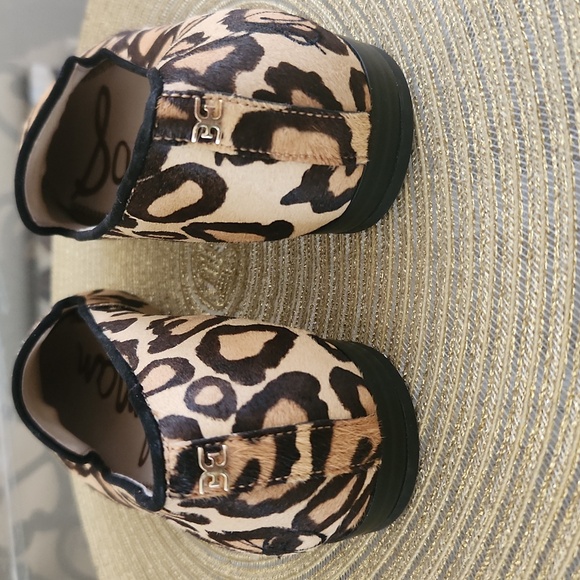 Sam Edelman Leopard 🐆 Print Loafers size 7M - Picture 4 of 6